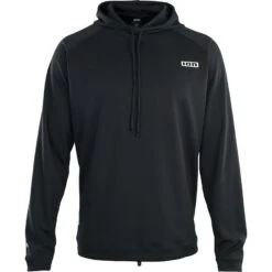 ION Wetshirt Hoodie Long Sleeve - Mens - Black -Kite Boarding Shop ion 2023 wetshirt hood ls black size 3
