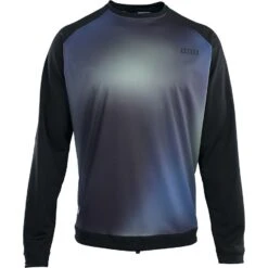ION Wetshirt Long Sleeve - Mens - Blue Gradient -Kite Boarding Shop ion 2023 wetshirt ls blue gradient size 3