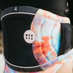 Mystic Dazzled Womens Kiteboarding Waist Harness - Dark Grey - 20% Off -Kite Boarding Shop mystic 2022 dazzled dark grey size 3