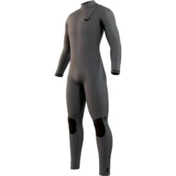 2023 Mystic - The One Fullsuit 4/3mm Zipfree - Phantom Grey - 50% Off -Kite Boarding Shop mystic 2023 wetsuit the one 4 3 phanton grey size 3