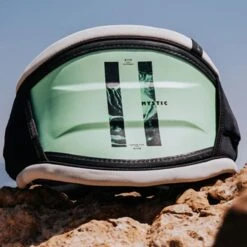 2024 Mystic Gem BK Womens Kiteboarding Waist Harness - Lime Green -Kite Boarding Shop mystic 2024 gem bk lime green size 3