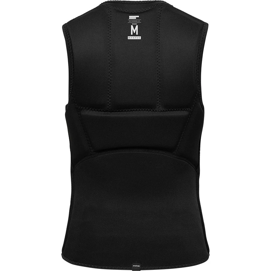 Mystic 2025 Star Impact Vest Fzip Women - Black 4 Mystic 2025 Star Impact Vest Fzip Women - Black - Image 4