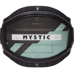 Mystic Majestic X Kiteboarding Waist Harness - Black / Green - 20% Off